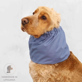 Cotton Dog Snood | Jeans Blue