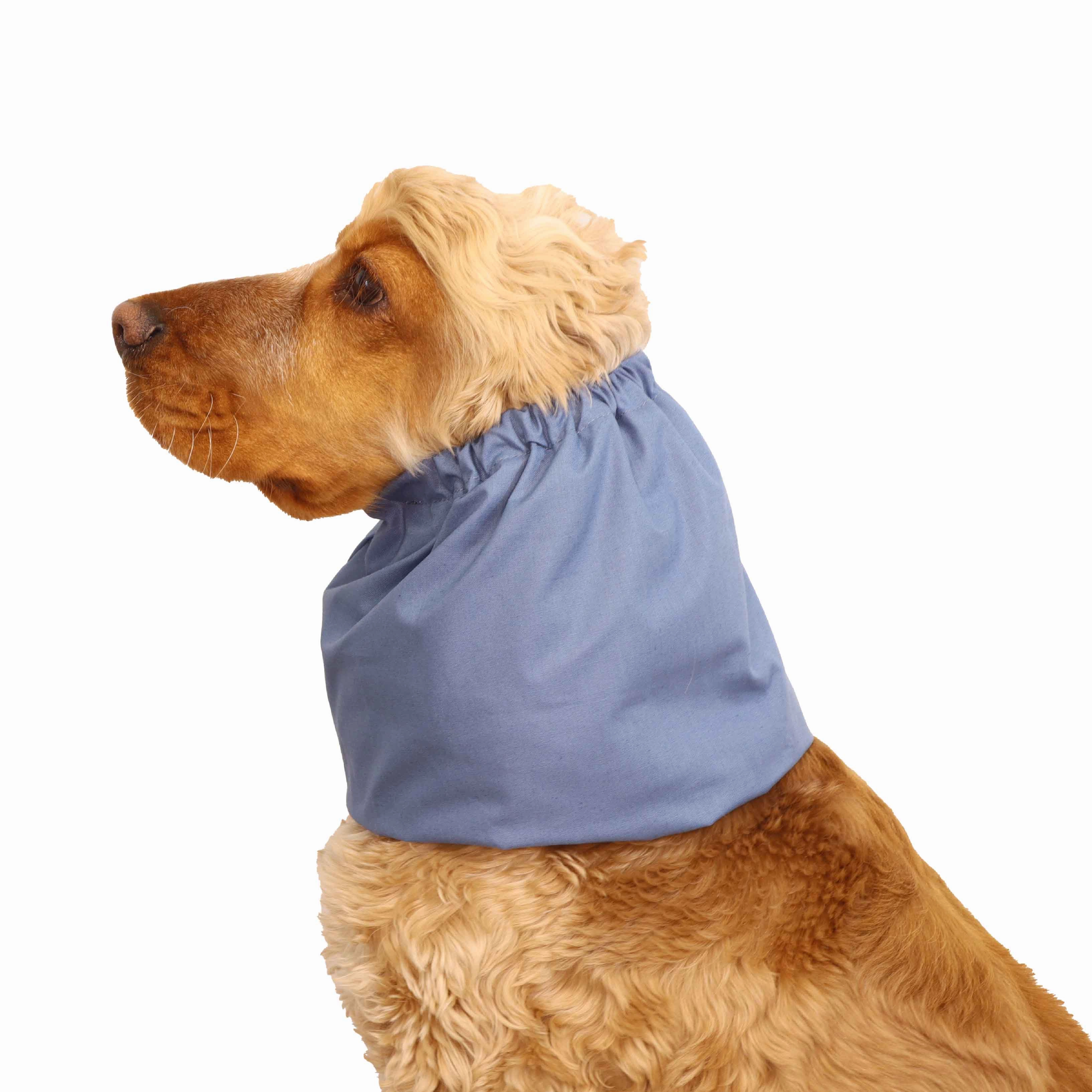 Cotton Dog Snood | Jeans Blue