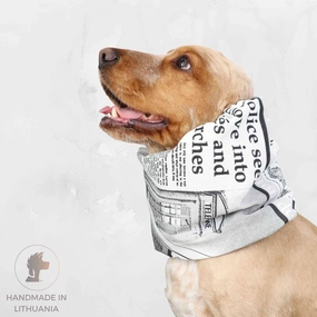 Cotton Dog Snood | Newspaper