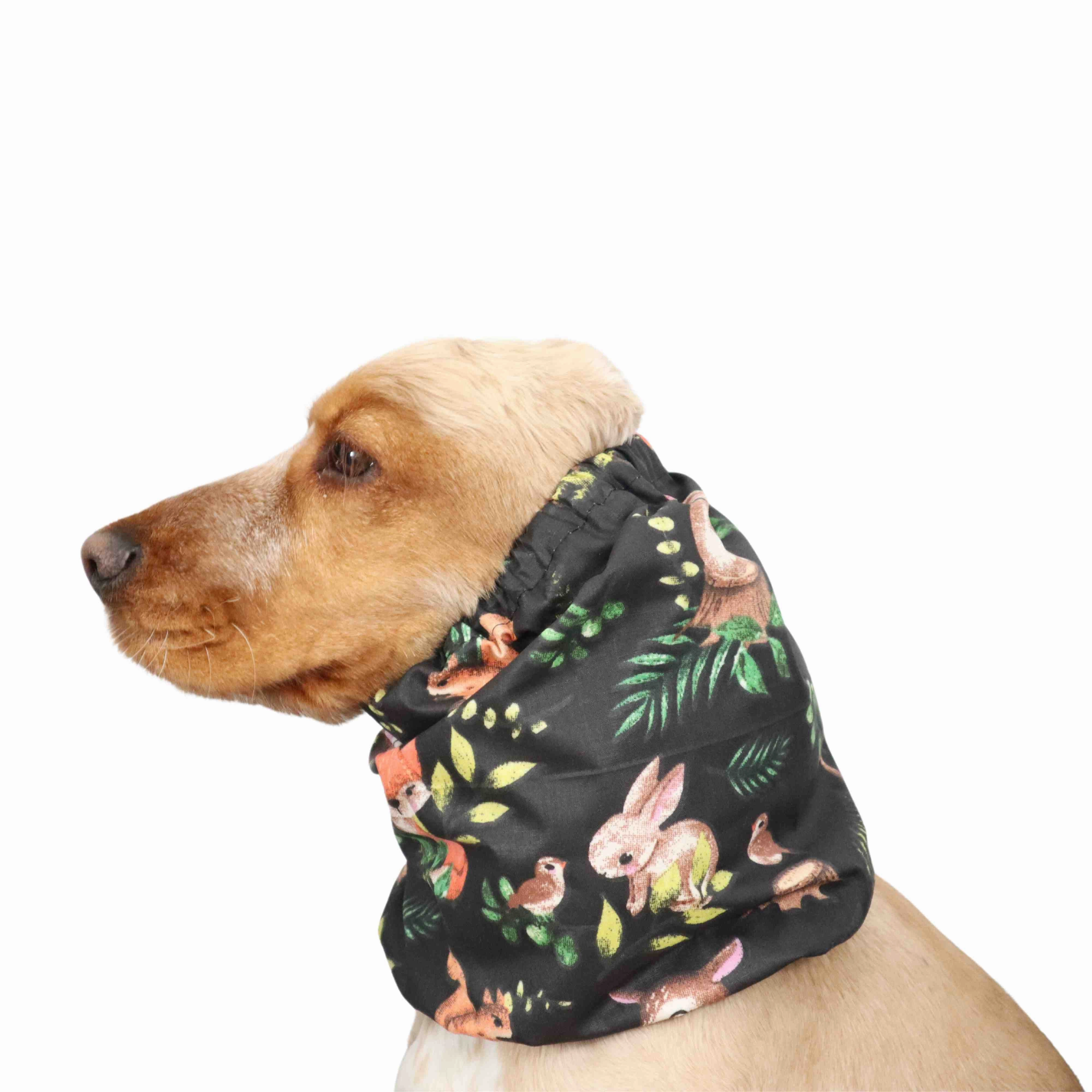 Cotton Dog Snood | Night in forest