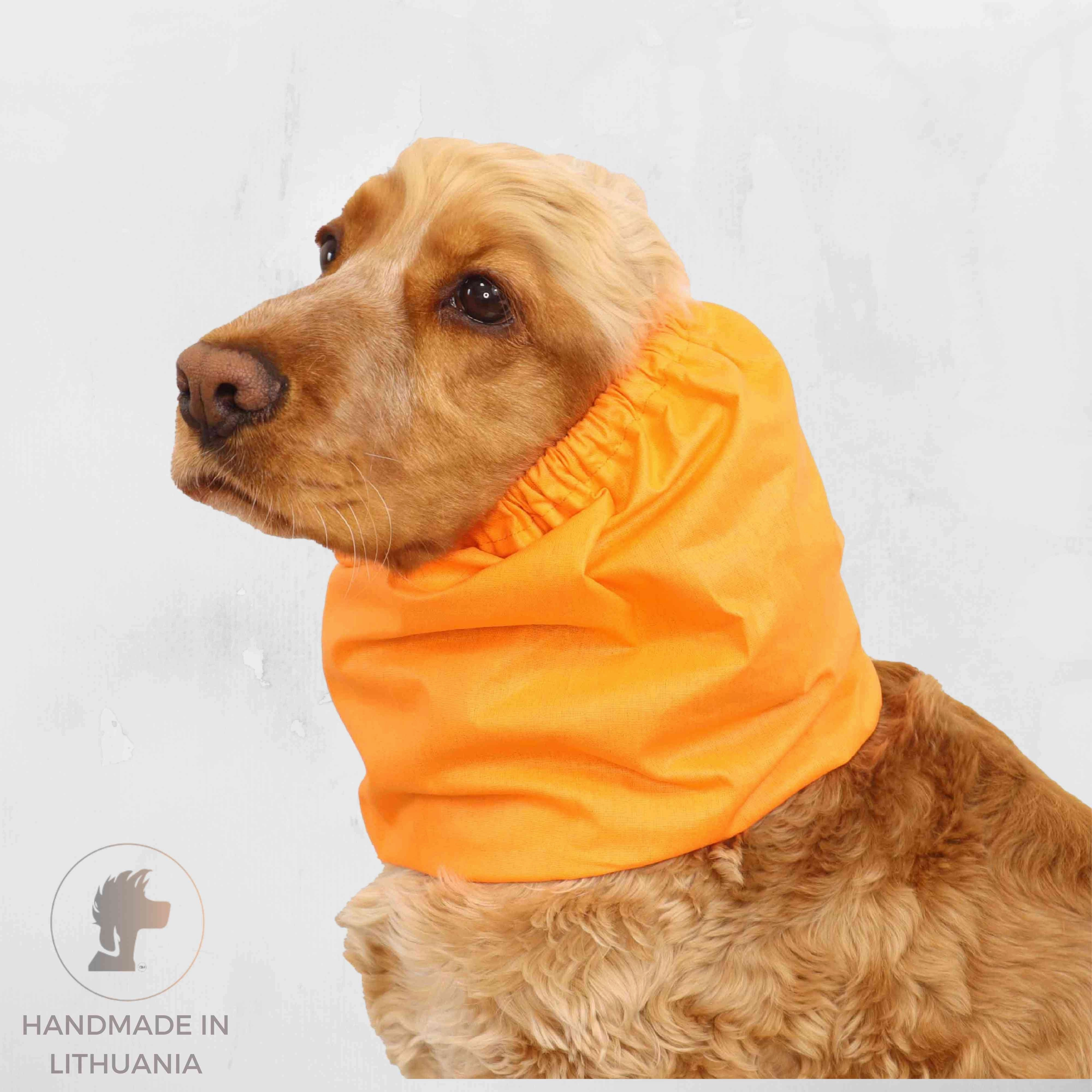 Cotton Dog Snood | Orange