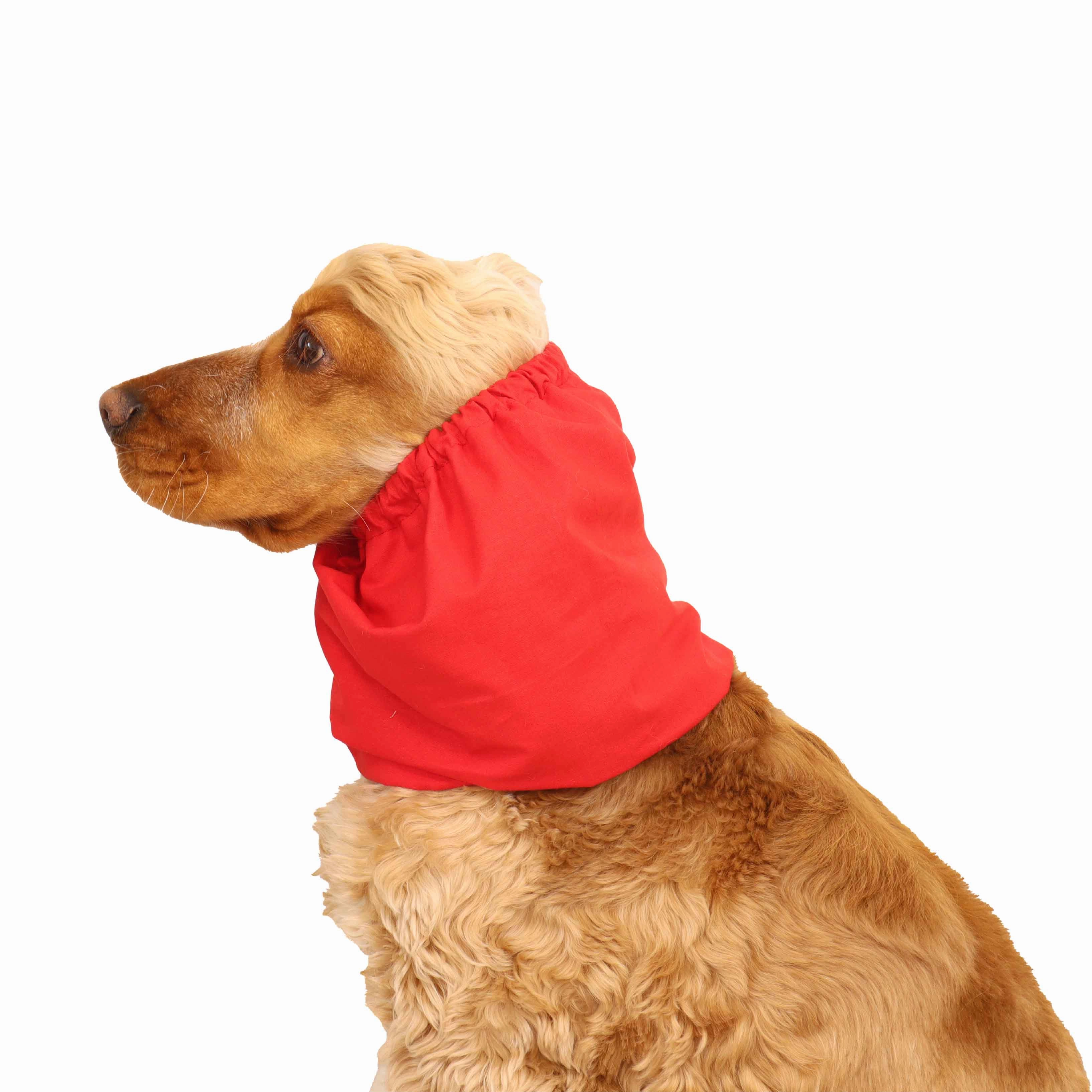 Cotton Dog Snood | Red