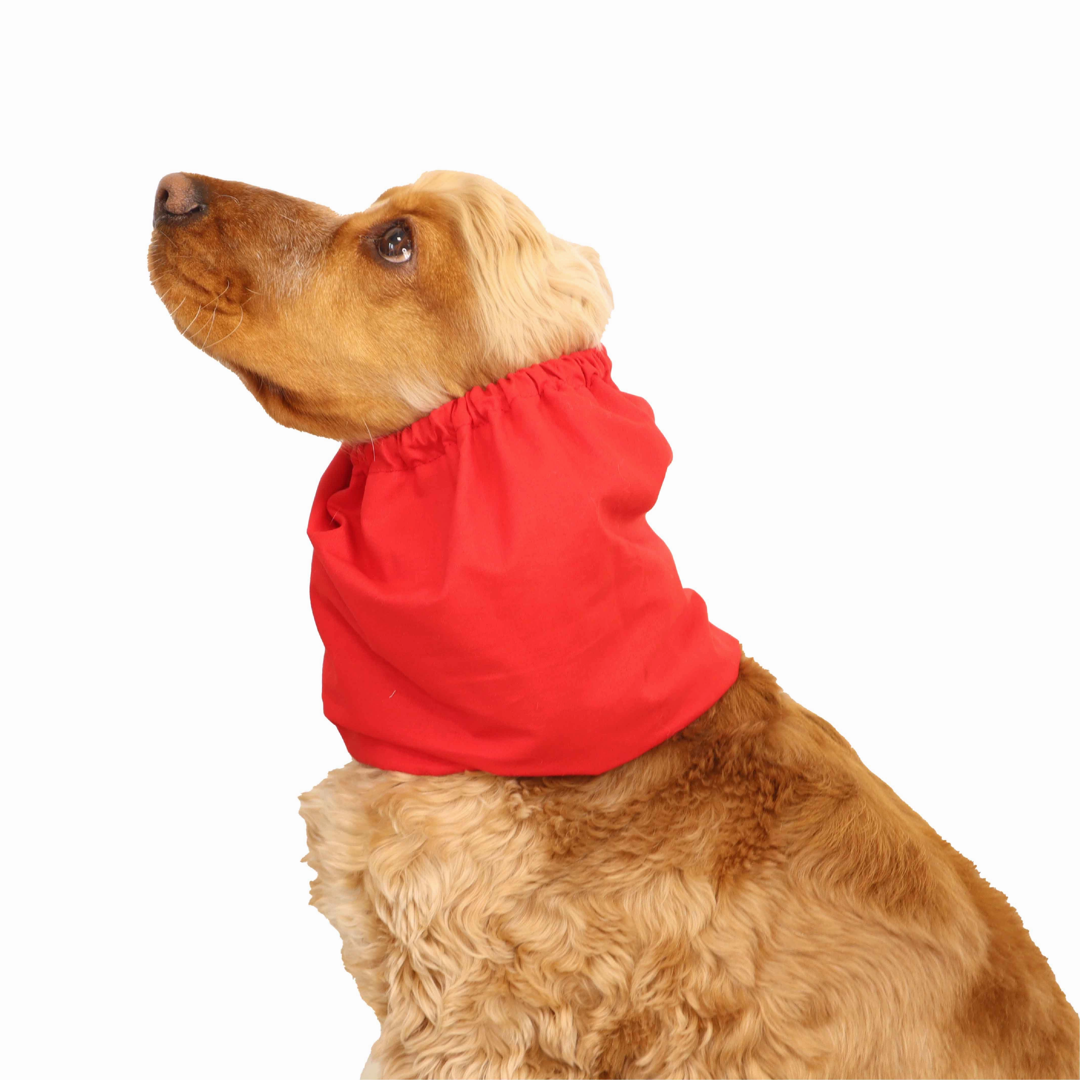 Cotton Dog Snood | Red