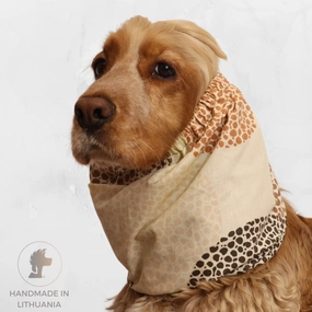 Cotton Dog Snood | Rustic Mocha