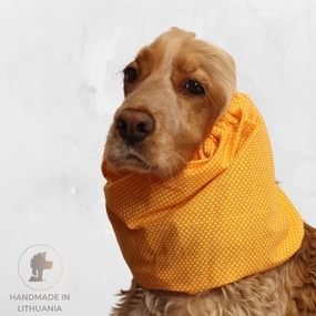 Cotton Dog Snood | Sunny Dots