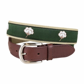Cotton Flower Ribbon Club Belt