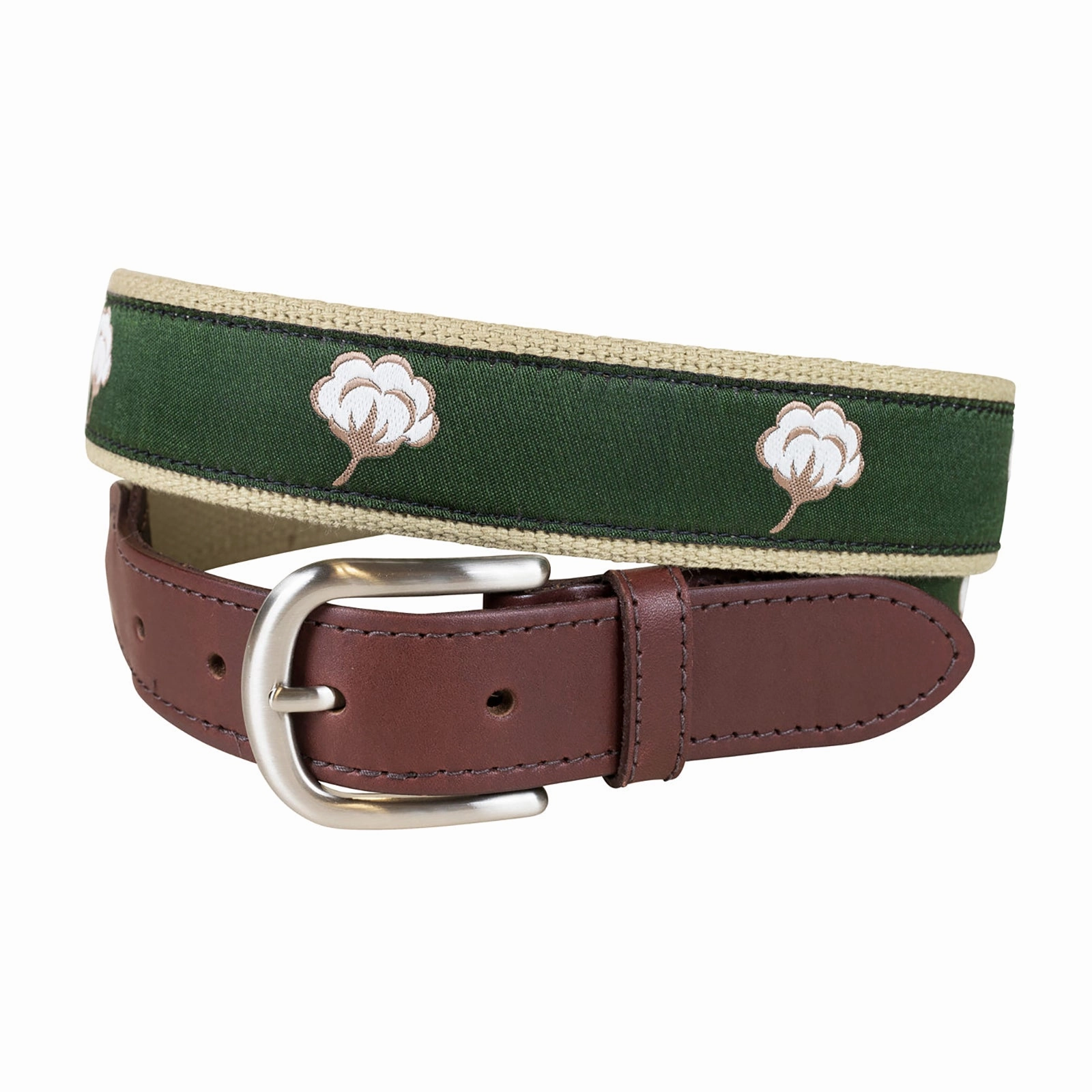 Cotton Flower Ribbon Club Belt