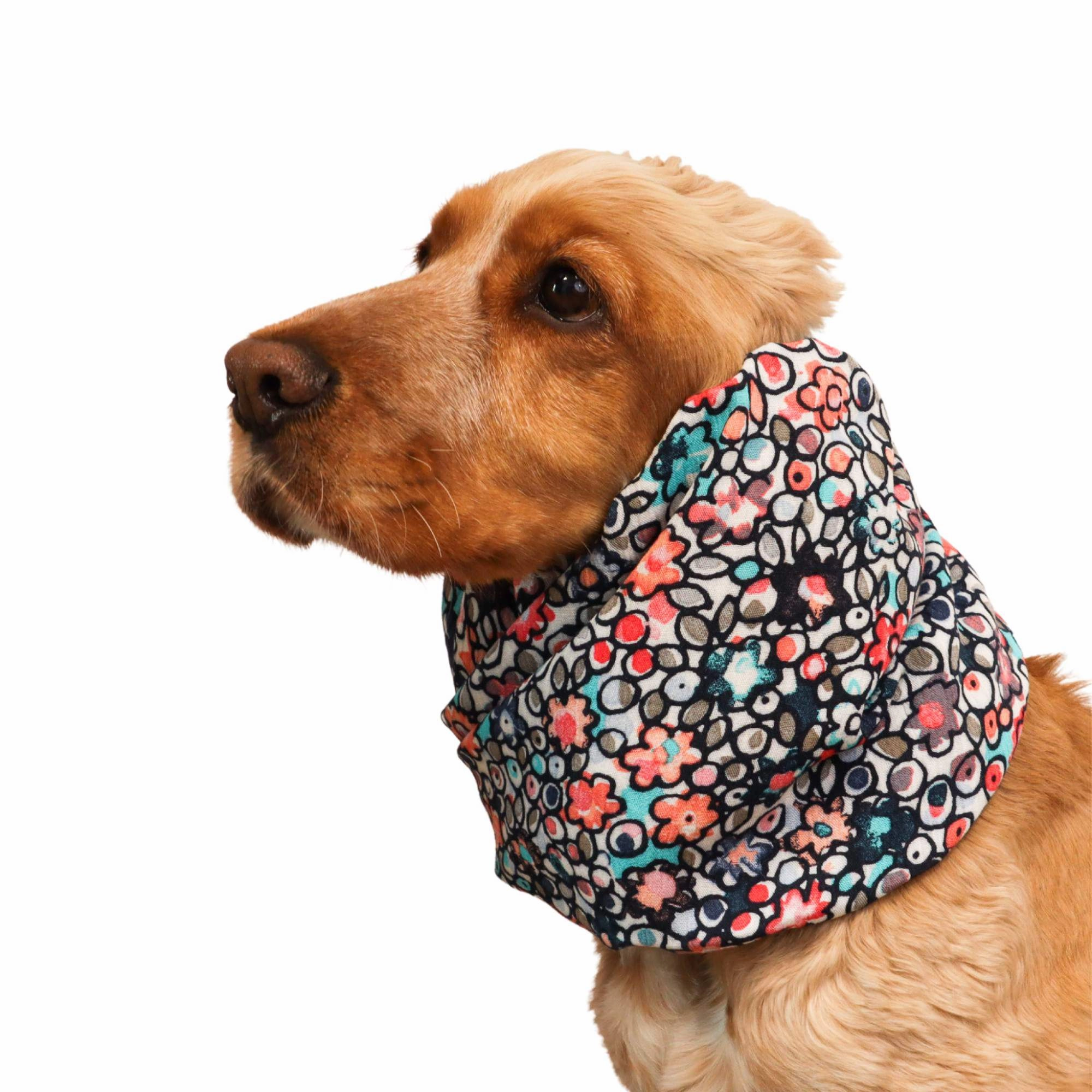 Cotton (Muslin) Dog Snood | Boho Bloom