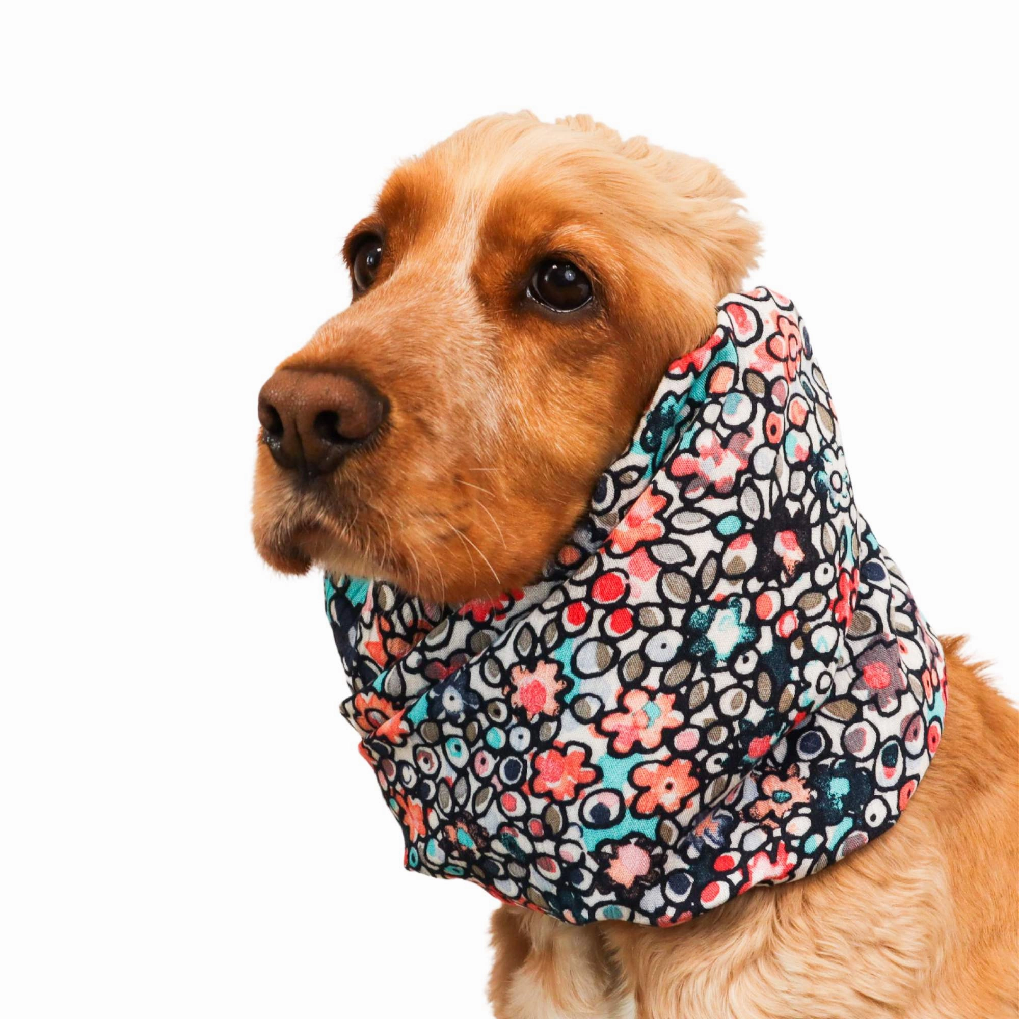 Cotton (Muslin) Dog Snood | Boho Bloom