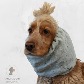 Cotton (Muslin) Dog Snood | Mint