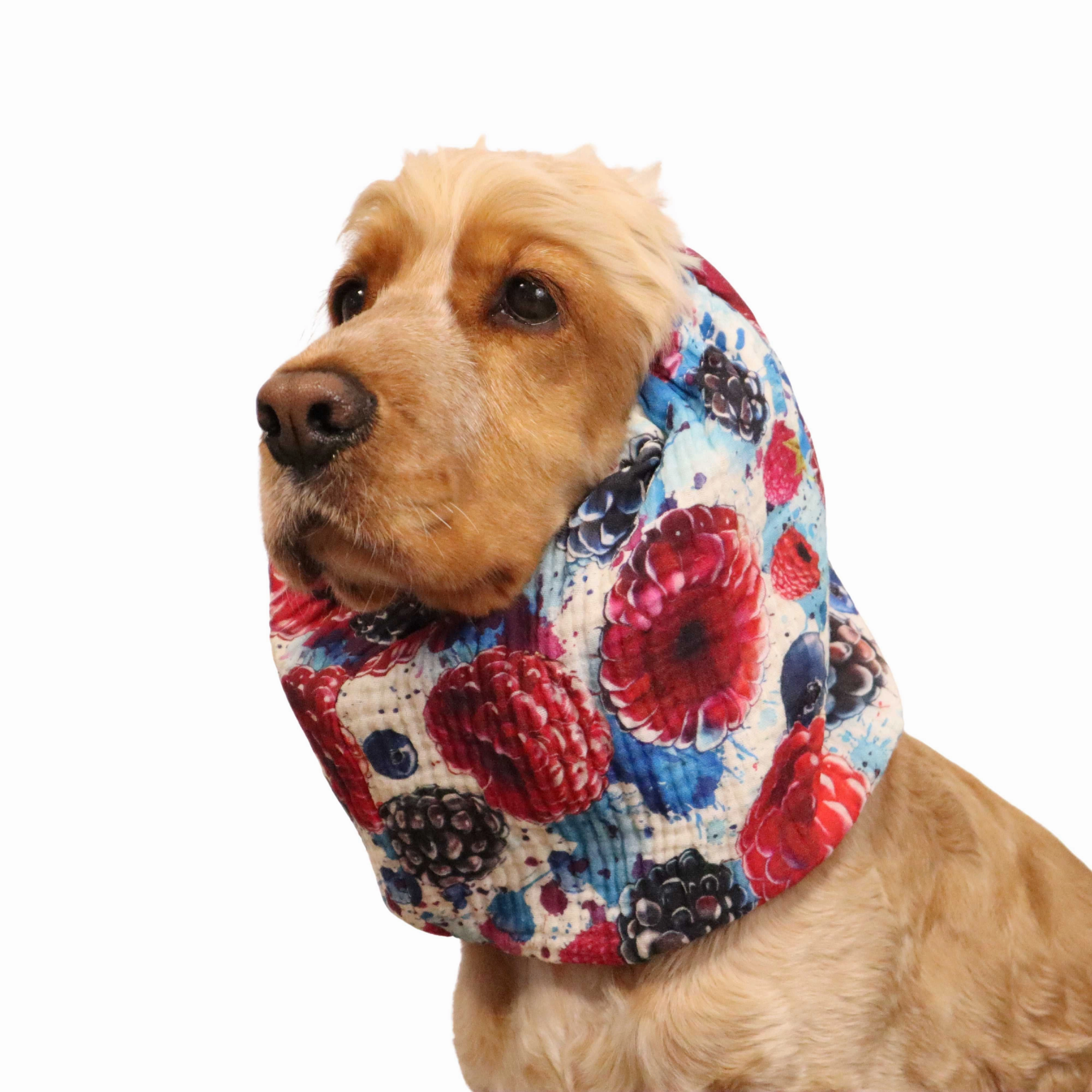 Cotton (Muslin) Dog Snood | Tuti-Fruti