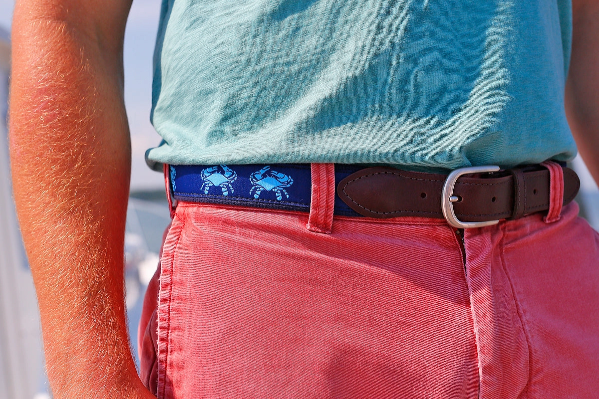 Crab Ribbon Club Belt