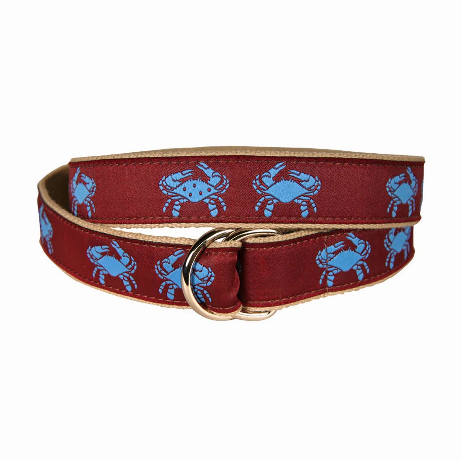 Crab Ribbon D-Ring Belt