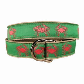 Crab Ribbon D-Ring Belt