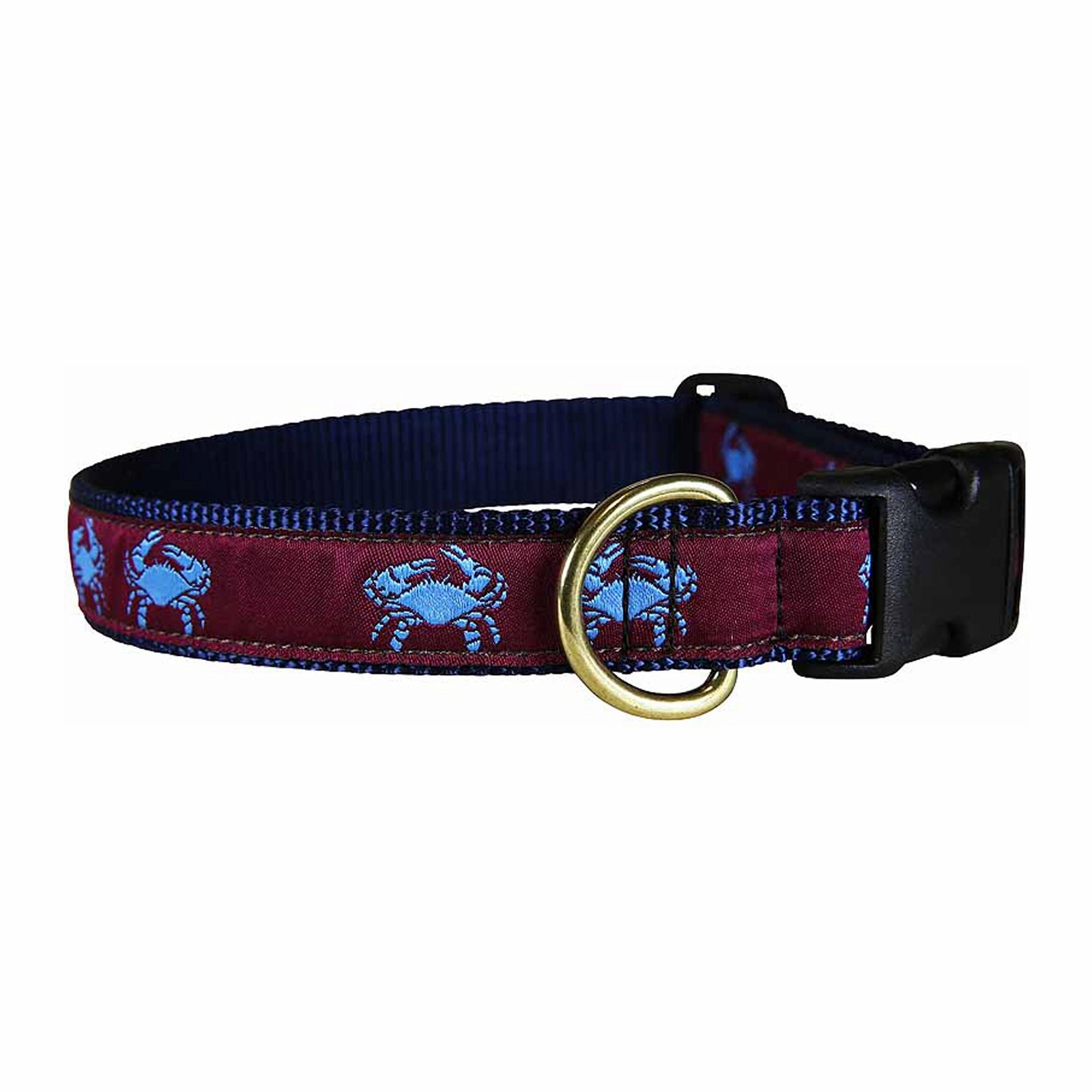 Crab Ribbon Dog Collar