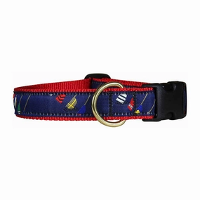 Crew Blades Ribbon Dog Collar