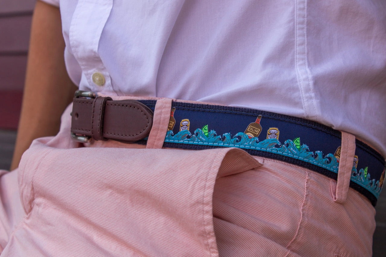 Dark n Stormy Ribbon Club Belt