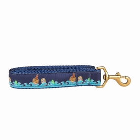 Dark n Stormy Ribbon Dog Leash