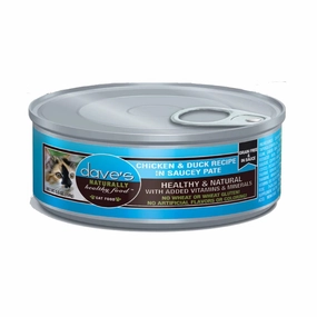 Dave's Saucy Pate Chicken & Duck Recipe Canned Cat Food