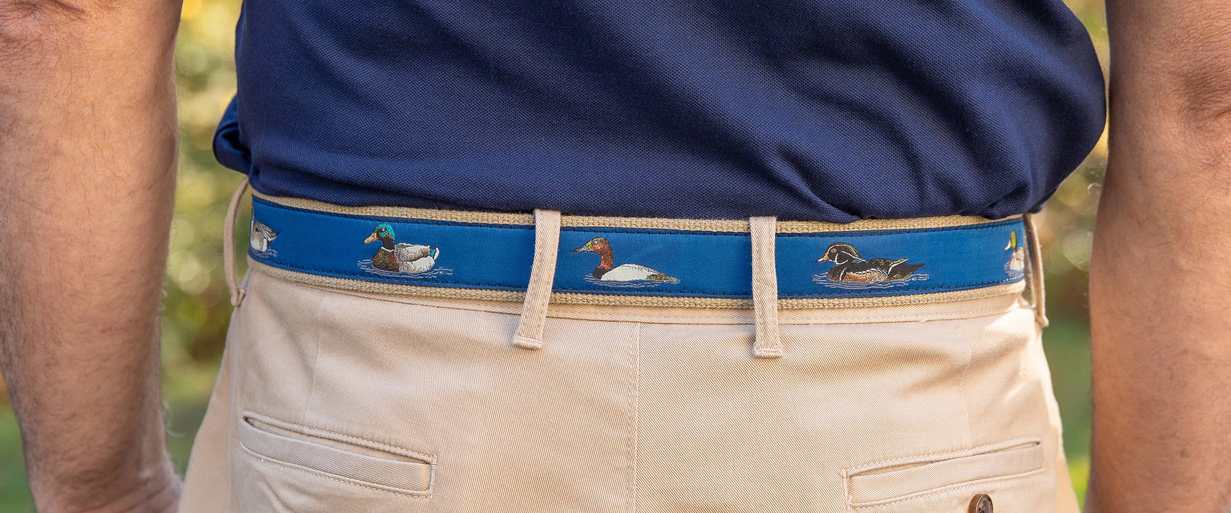 Ducks Ribbon Club Belt