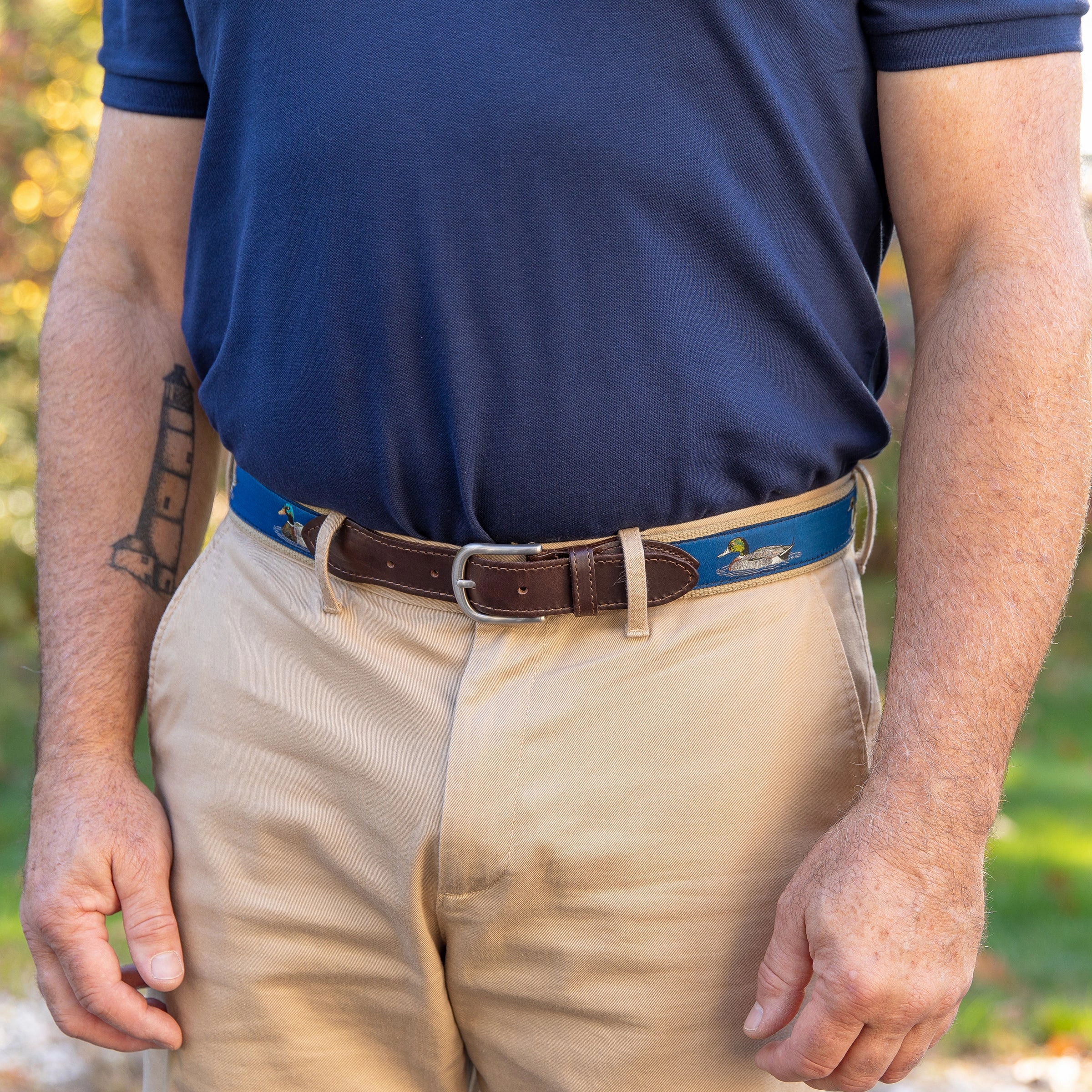 Ducks Ribbon Club Belt