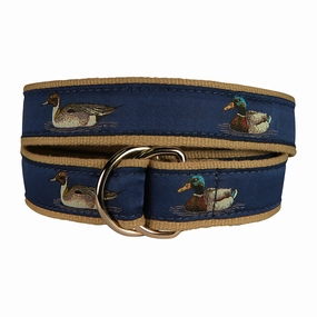 Ducks Ribbon D-Ring Belt