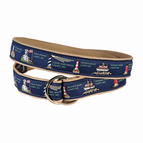 East Coast Lights Ribbon D-Ring Belt