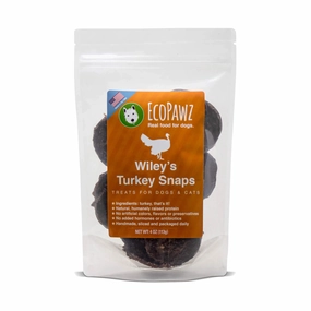EcoPawz Wiley's Turkey Snaps 4oz