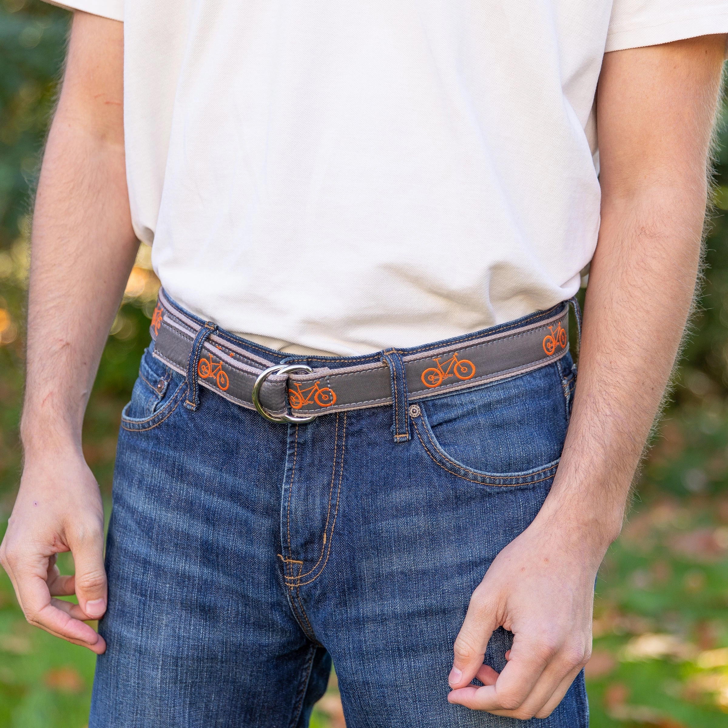 Fat Bike Ribbon D-Ring Belt