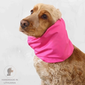 Feeding Dog Snood | Lightweight | Barbie Pink