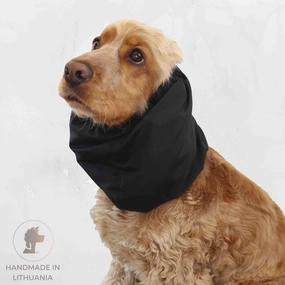 Feeding Dog Snood | Lightweight | Black