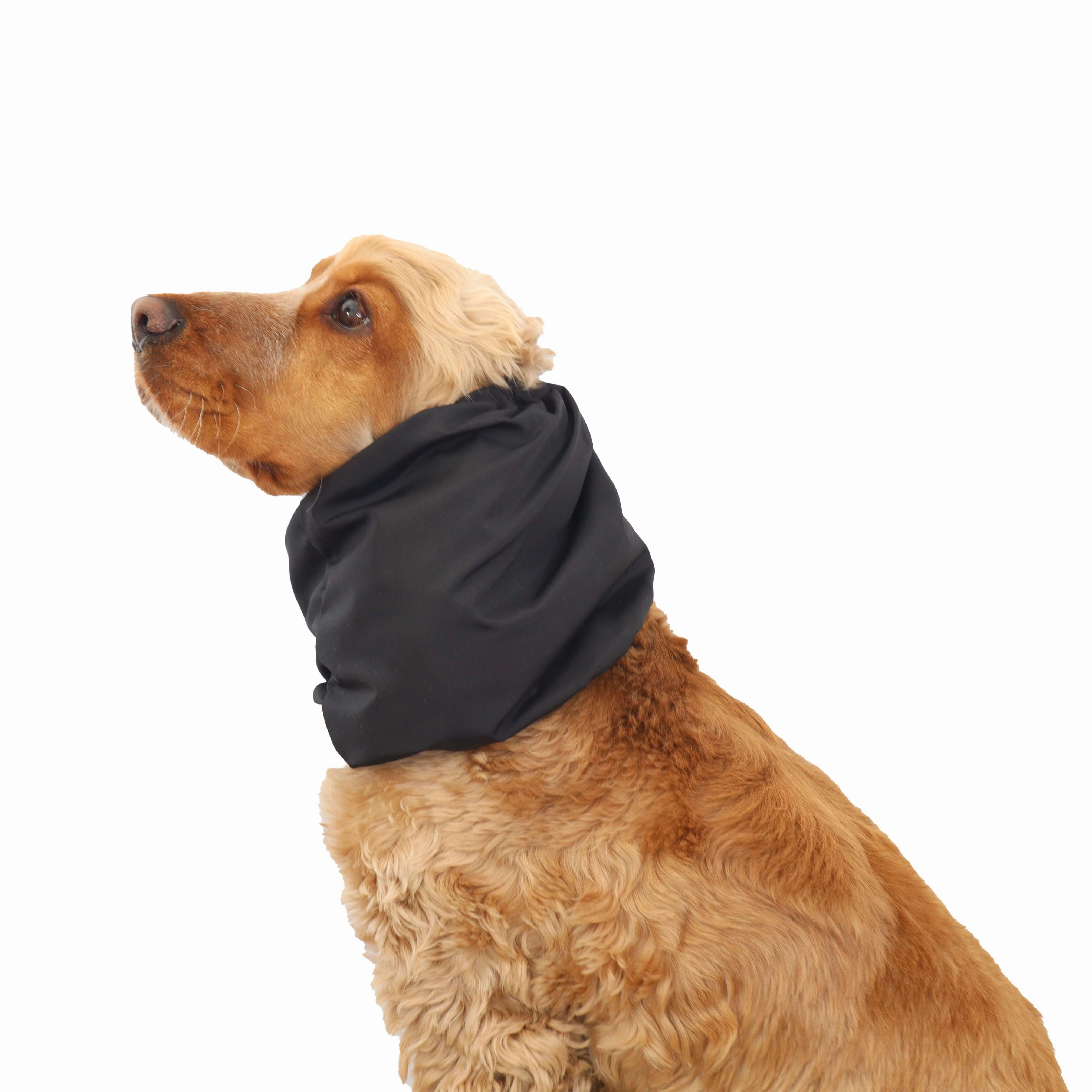 Feeding Dog Snood | Lightweight | Black