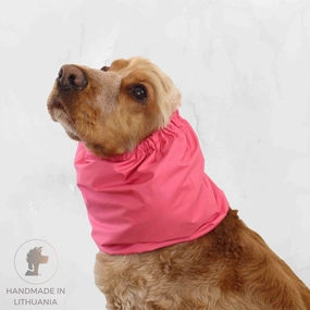 Feeding Dog Snood | Lightweight | Coral Pink