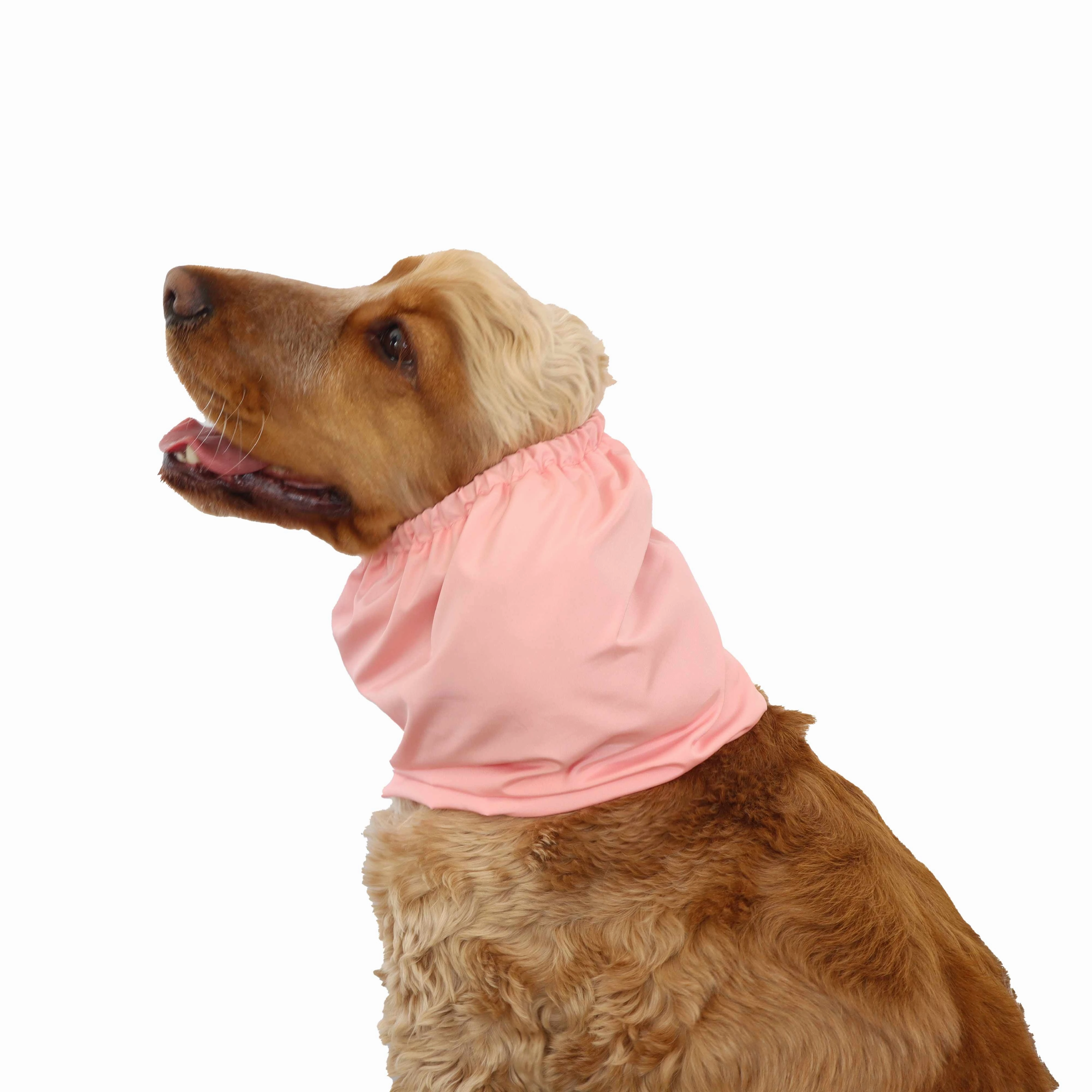 Feeding Dog Snood | Lightweight | Light Pink