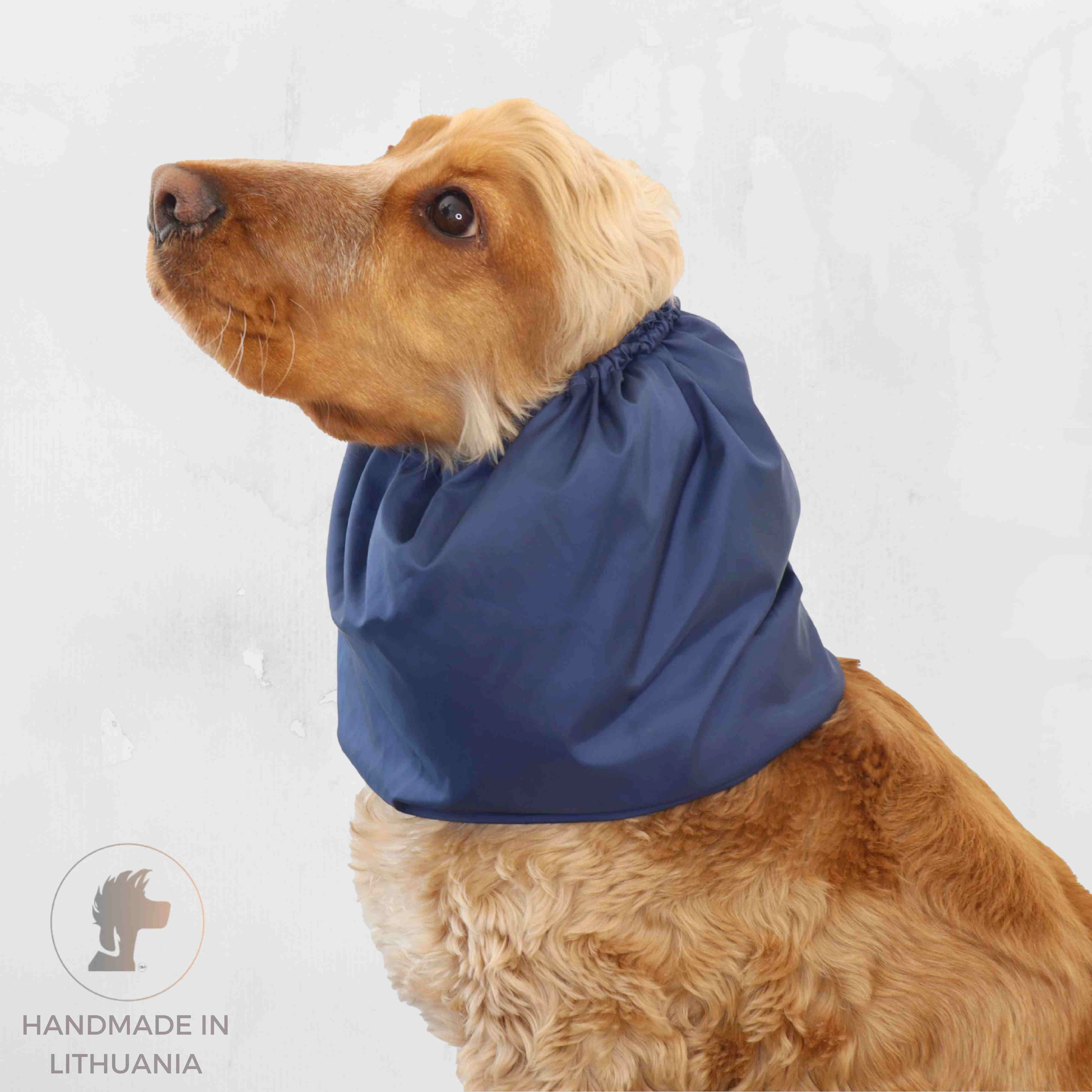 Feeding Dog Snood | Lightweight | Navy Blue