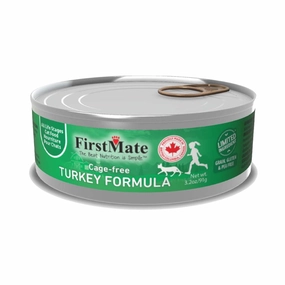 First Mate Limited Ingredient Canned Turkey Cat Food 5.5oz