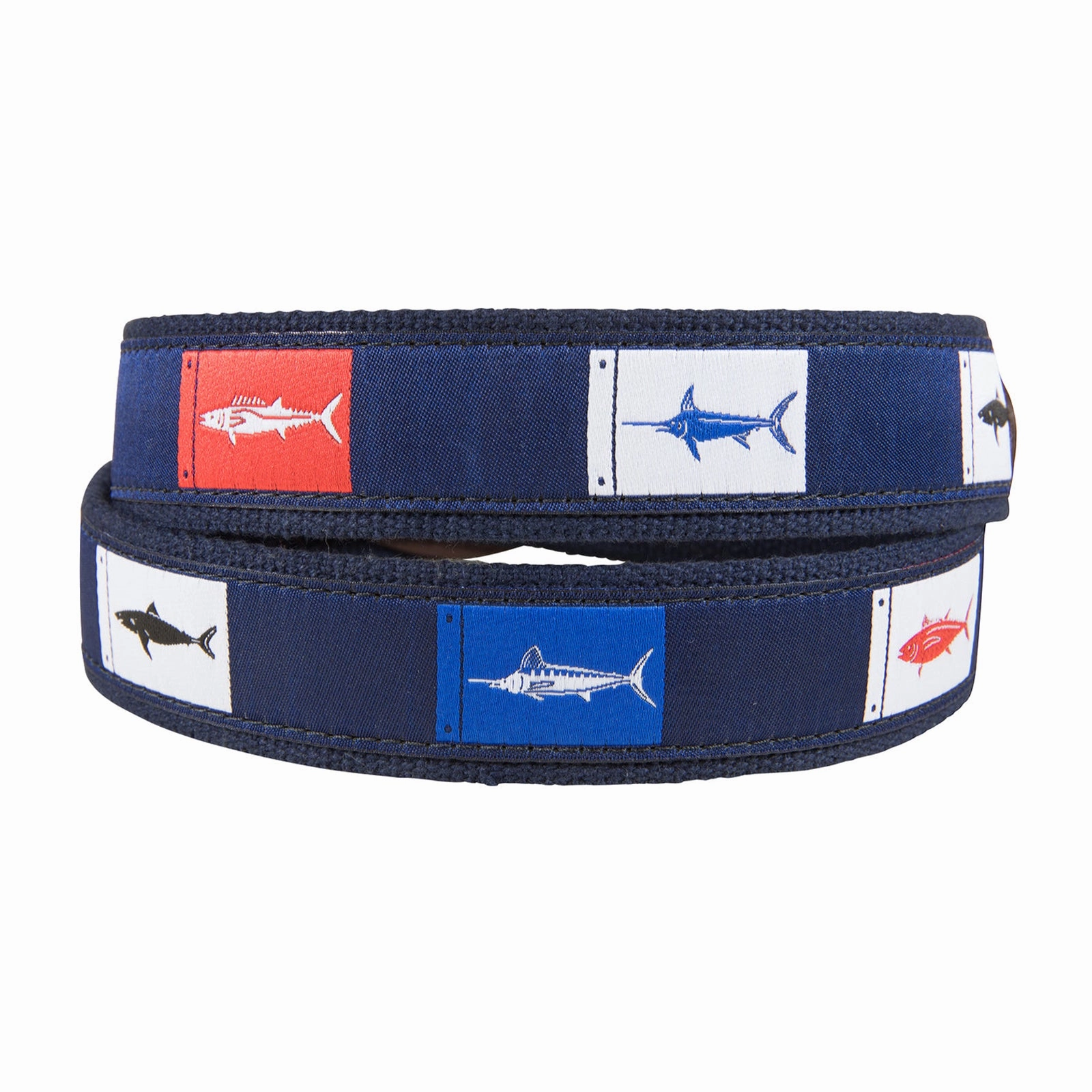 Fish Flags Ribbon Club Belt
