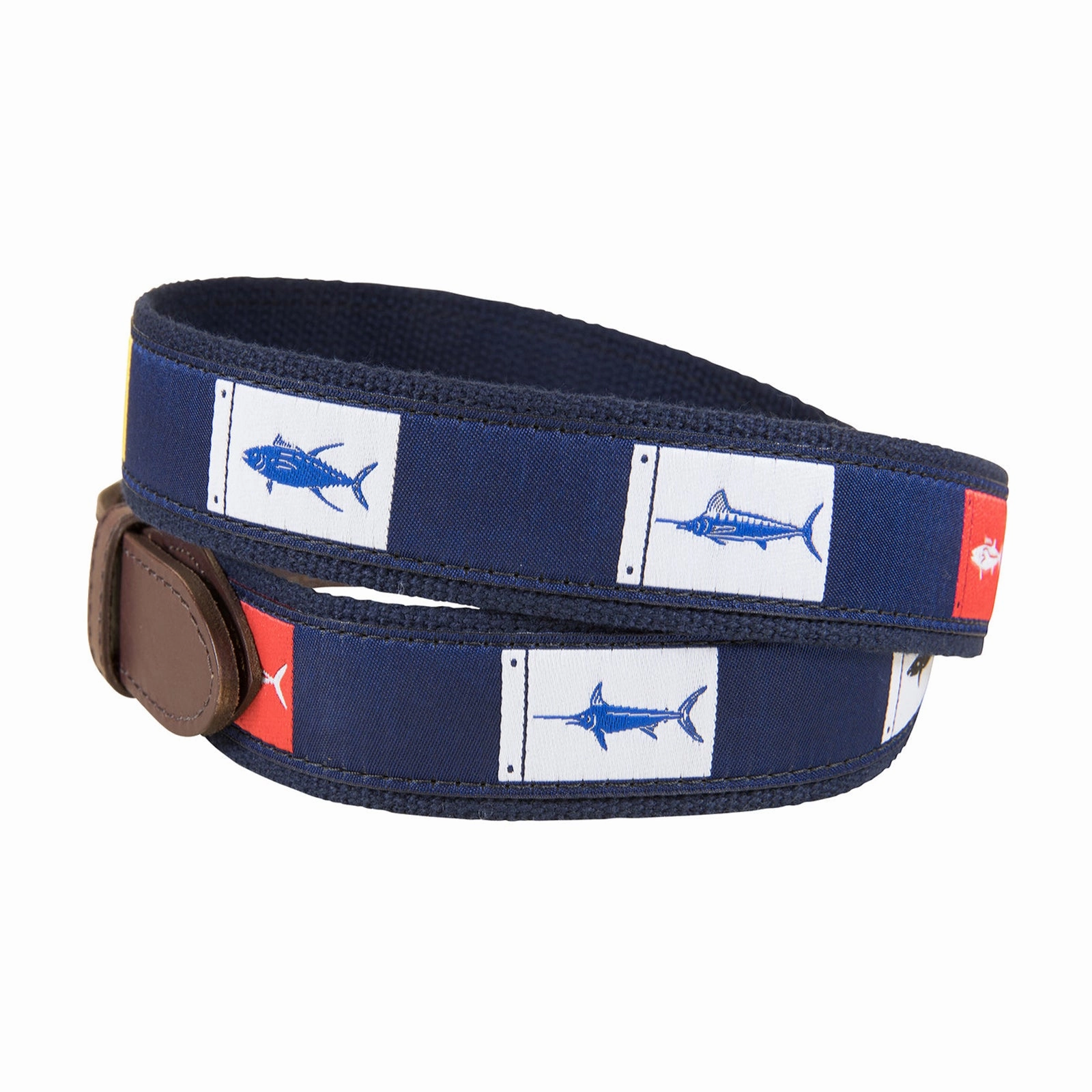 Fish Flags Ribbon Club Belt