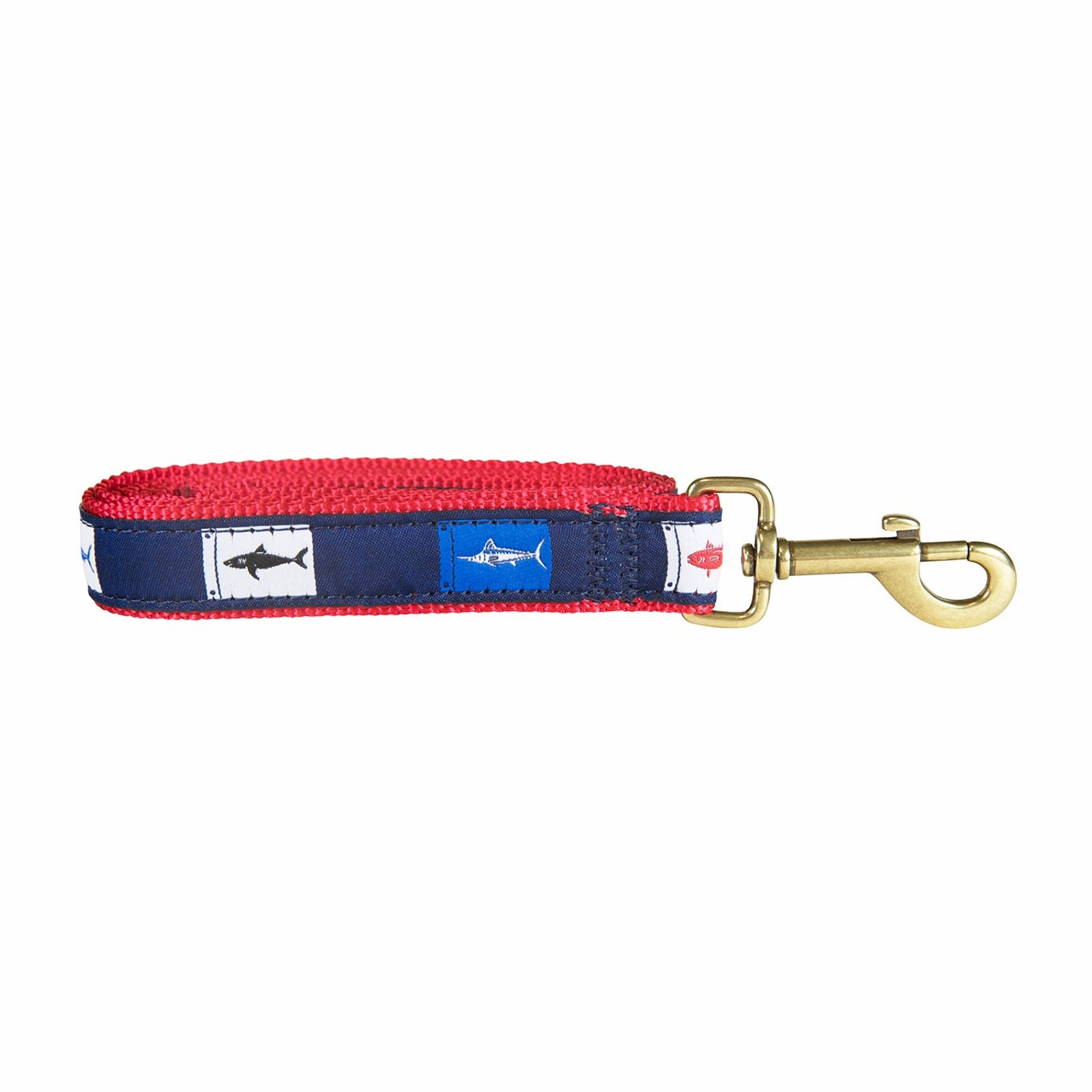 Fish Flags Ribbon Dog Leash