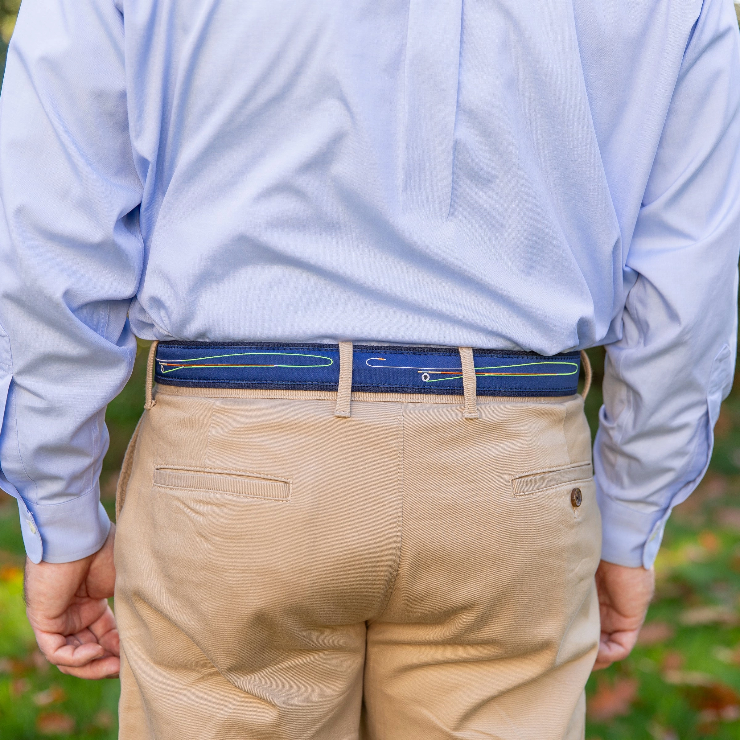 Fly Rod Ribbon Club Belt