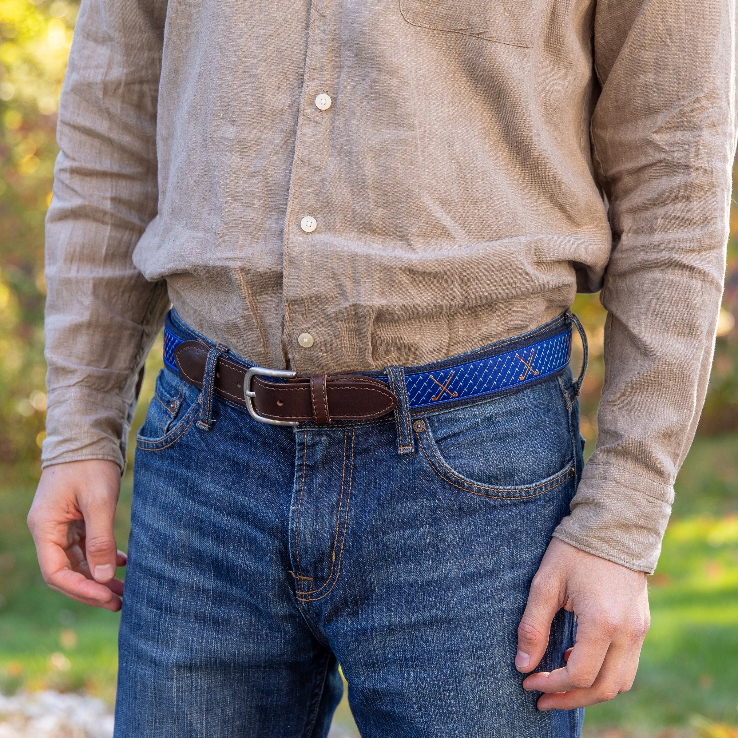 Fore Your Waist Ribbon Club Belt
