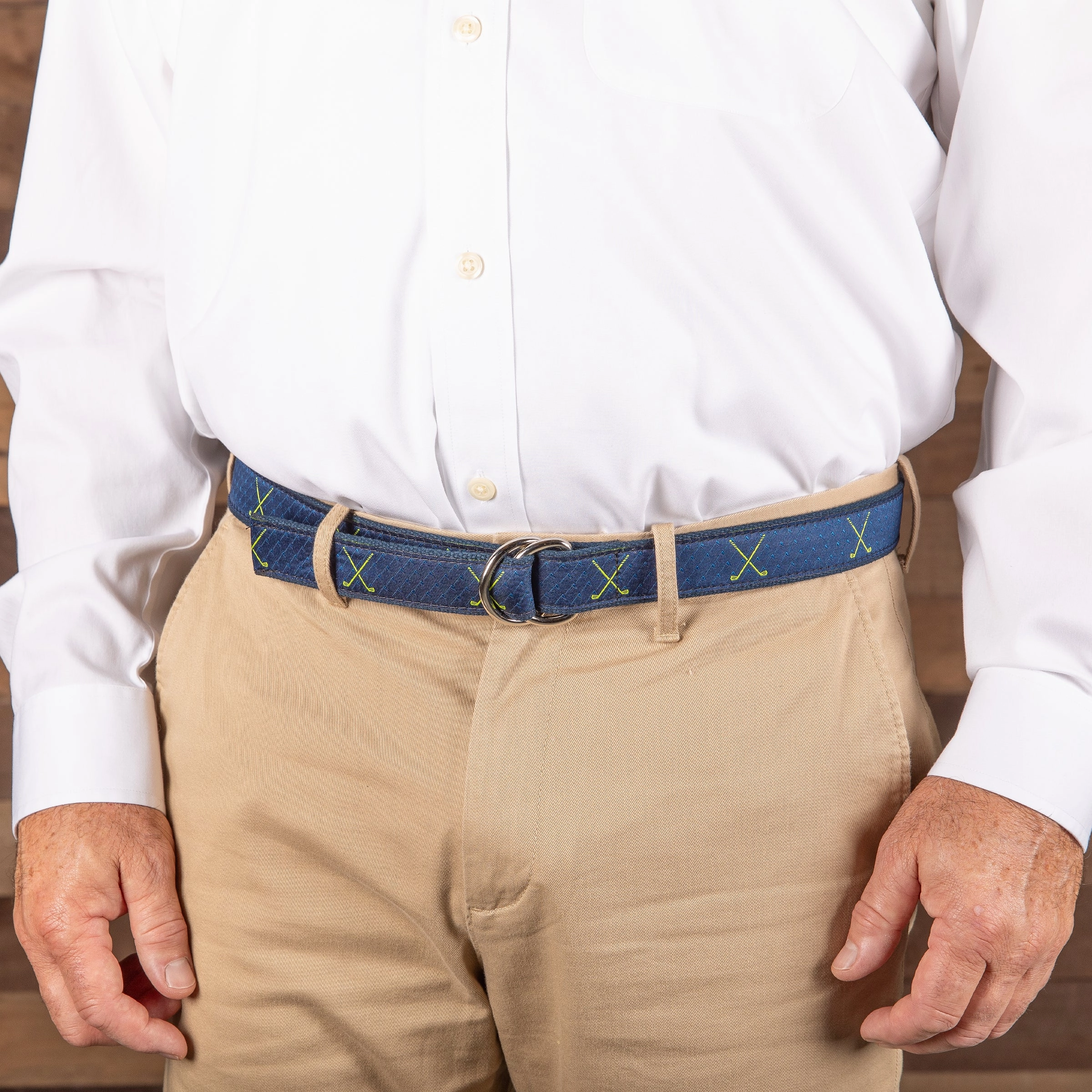 Fore Your Waist Ribbon D-Ring Belt