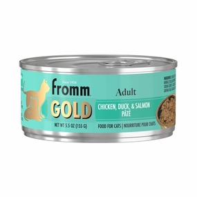 Fromm Gold Adult Chicken Duck & Salmon Pate Cat Food