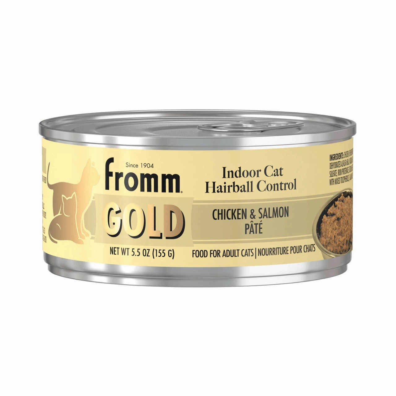 Fromm Gold Indoor Cat Chicken & Salmon Pate Cat Food