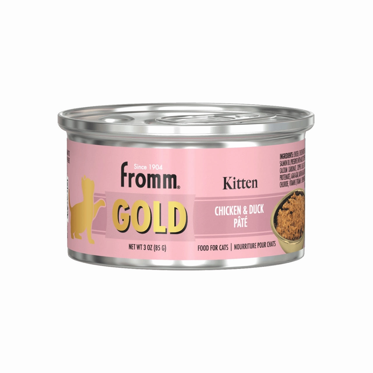 Fromm Gold Kitten Chicken & Duck Pate Cat Food
