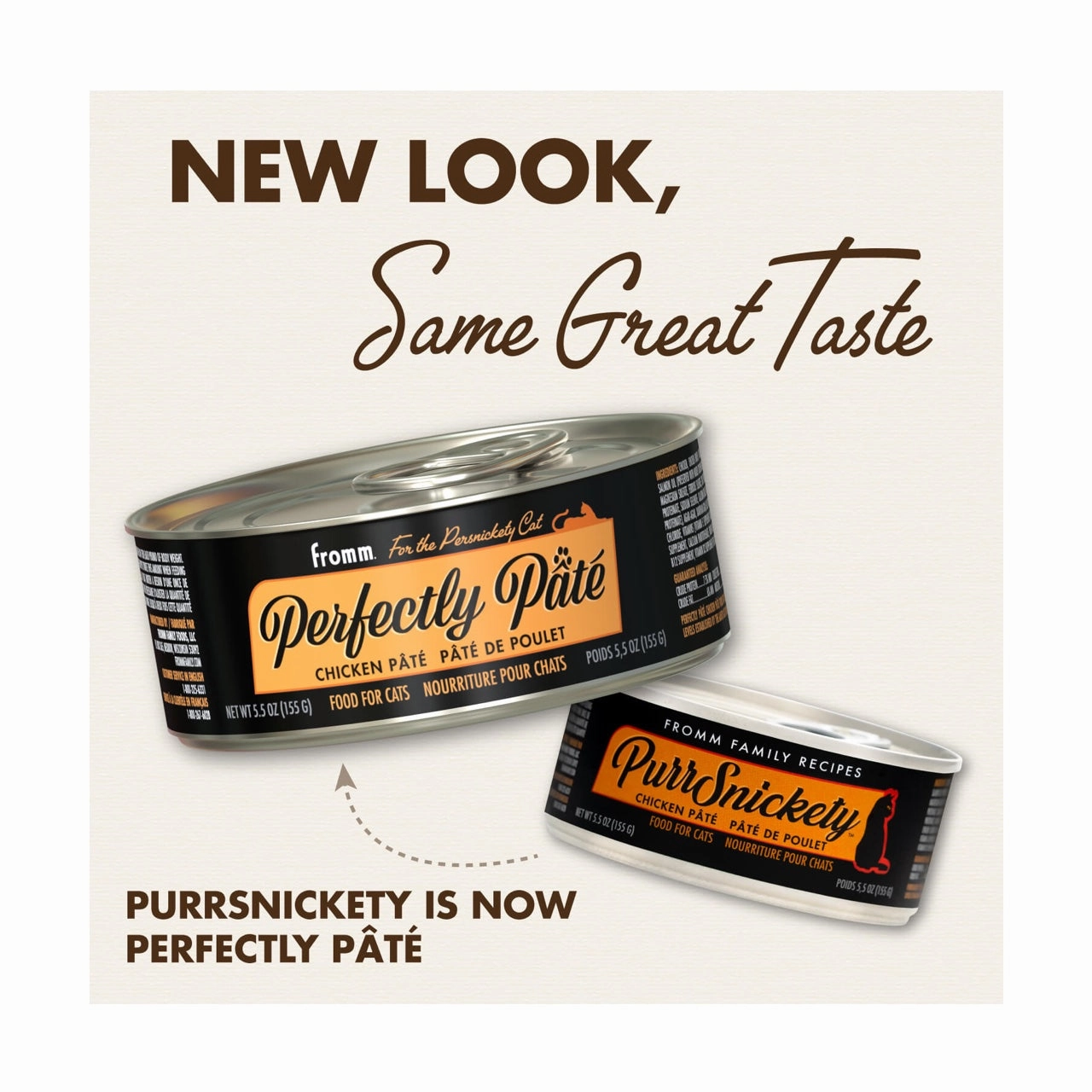 Fromm Perfectly Pate Chicken Can 5.5oz (formerly PurrSnickety Chicken)
