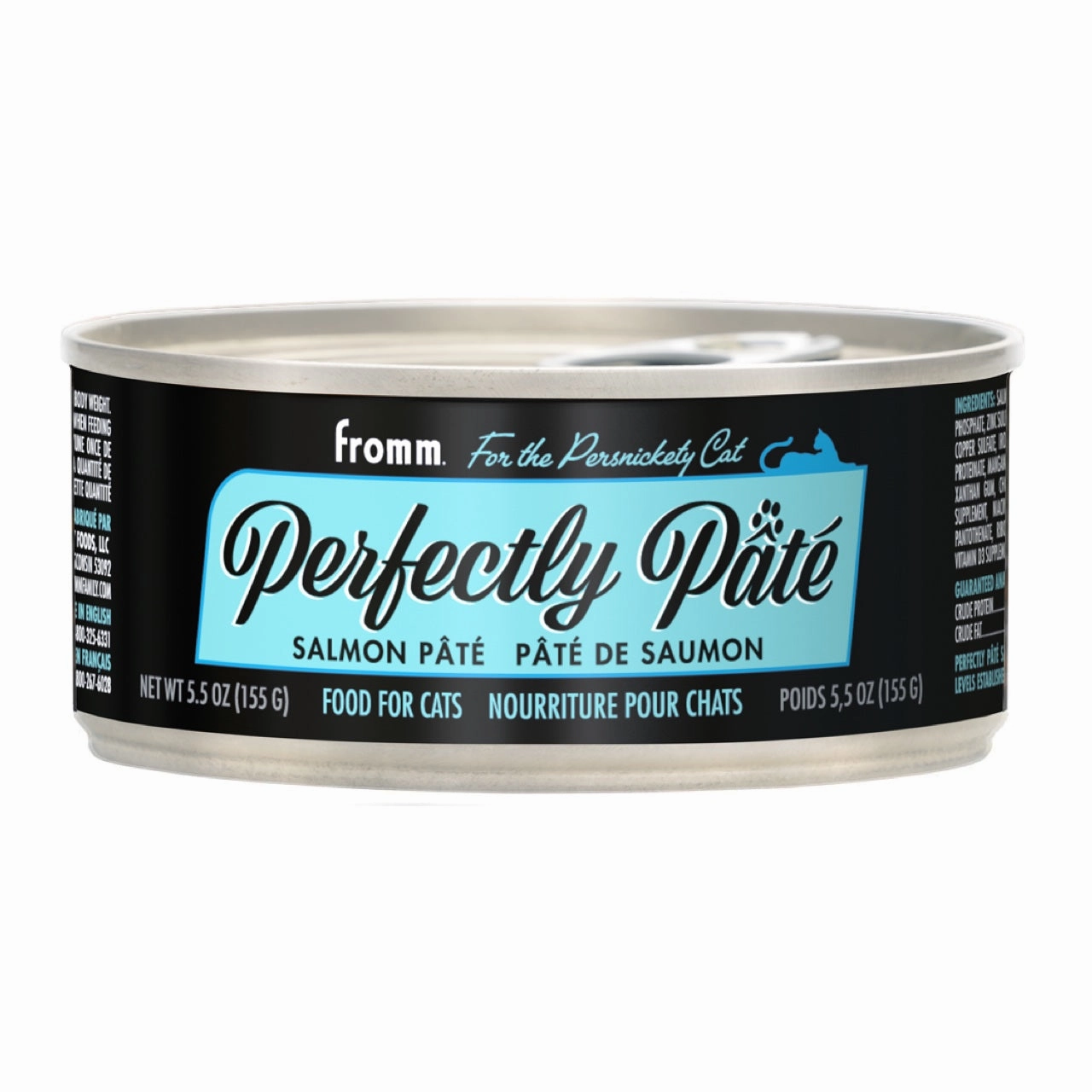 Fromm Perfectly Pate Salmon Can 5.5oz (formerly PurrSnickety Salmon)