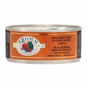 Fromm Shredded Turkey in Gravy Entree Can