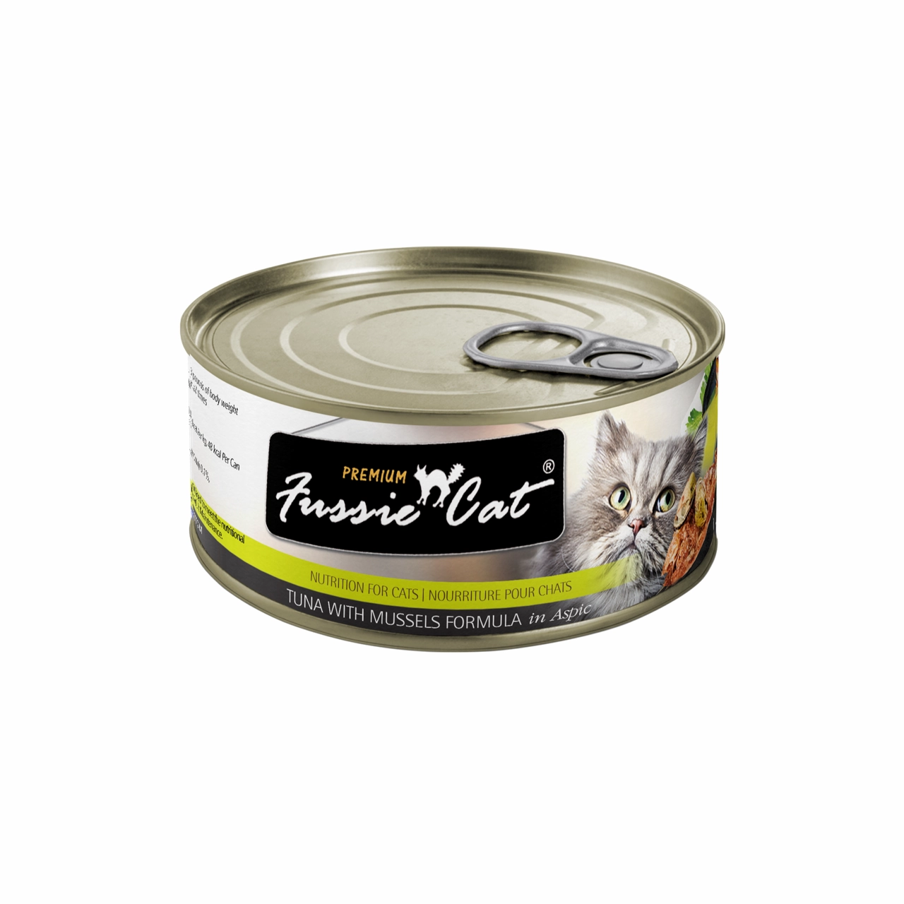 Fussie Cat Premium Tuna & Mussels Can 2.8oz
