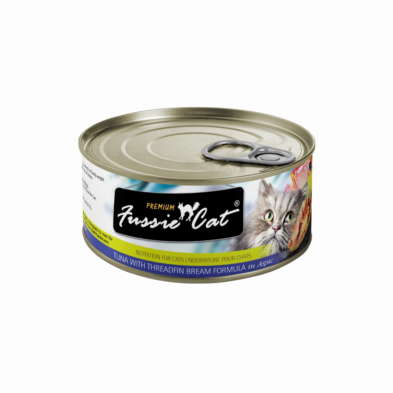 Fussie Cat Premium Tuna & Threadfin Bream Can 2.8oz